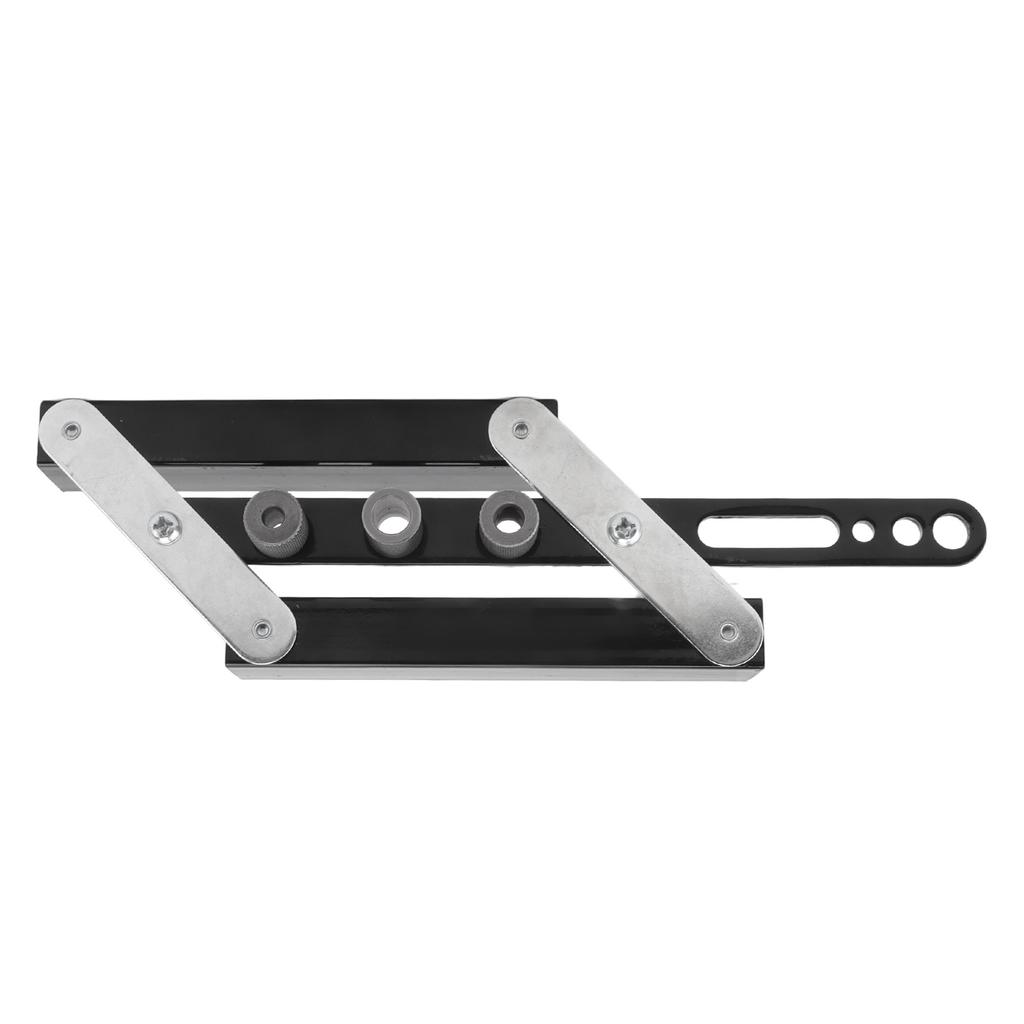 Hole Punch Locator Self Centering Doweling Jig Adjustable Drilling Guide Template DIY Woodworking Tool Kit