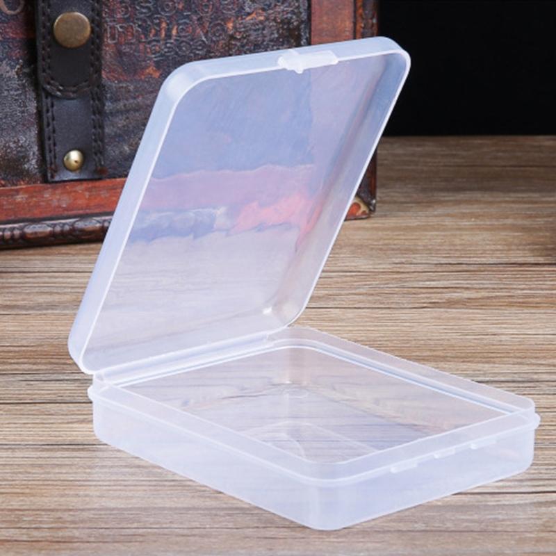 10pcs Powder Puff Boxes Transparent Makeup Sponge Holder Compact Design Storage Box For Easy Storage And Organization