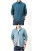 Men's Summer Sun Protection Loose Jacket - Breathable, Quick-Dry, Casual Stand-Up Collar for Outdoor Sports