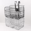 Mountain Bike Folding Storage Basket Bike Basket Front And Rear Hanging Thin Side Trailer Basket Bike Accessories Bike Basket