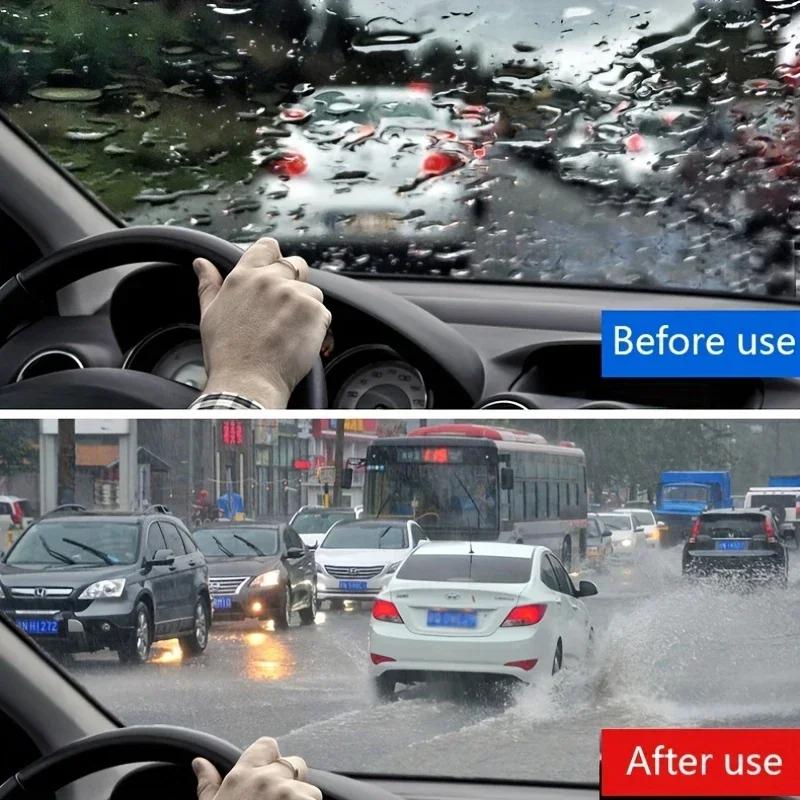 100-300ml Car Windshield Anti-fog Spray Efficient Long Lasting Car Rainproof Anti-fog Spray for Windscreen Rearview Mirror