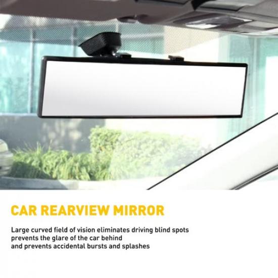 Interior Rear View Mirror 300Mm Anti-Glare Car Panoramic Convex Wide Angle