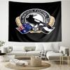 AFL Print Tapestry, Backdrop, Easy Setup, Ideal for Bedroom, Office & Living Room, with Aesthetic Wall Hanging Decor.