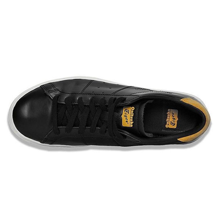 Onitsuka Tiger Lawnship 2.0 Slip Resistant Lightweight Breathable Low Top Skate Shoes Unisex sneakers Gold Black 1183A441-001