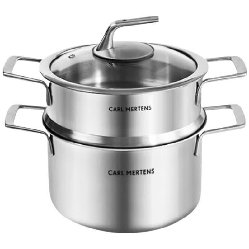 San Tou Ying Pure Titanium 24cm Multi-Cooker with Steamer