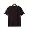 Sommer Neu Herren Freizeitkleidung Rundhals T-Shirt Kurzarm, Herren Bedrucktes Sommer T-Shirt Oberteil, Zeigt Persönlichkeit und Mode, Bequem