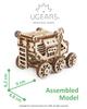 Ugears Mars Buggy Wooden 3D No Glue or Tools Easy for Adults and Children Puzzle, Puzzle, Required,