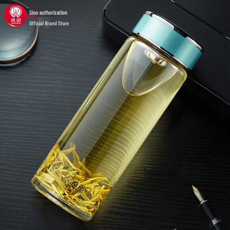 Xino XN-6082 Portable Glass Water Bottle