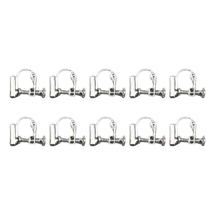 Interchangeable U Shaped Screw Ear Clip Adapter for Multiple Styles Earrings and Craft Projects
