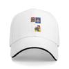 Super Marios Coins Baseball Caps Hip Hop  Sandwich Hat Unisex Style Adjustable Headwear Outdoor