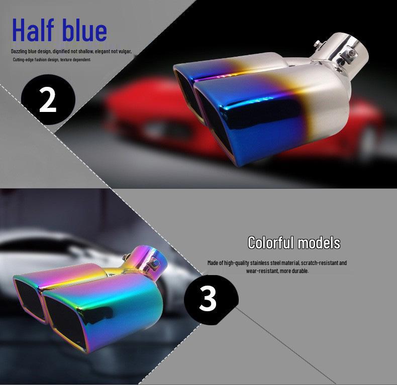 Stainless Steel Tailpipe Muffler for Toyota Corolla, Levin, Vios, Yaris