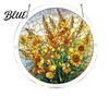 Hanging Window Decoration Acrylic Puzzle Suncatcher Stained Glass Ornaments DIY Jigsaw Sun Handmade Art Catcher Kit for Home Garden Decor