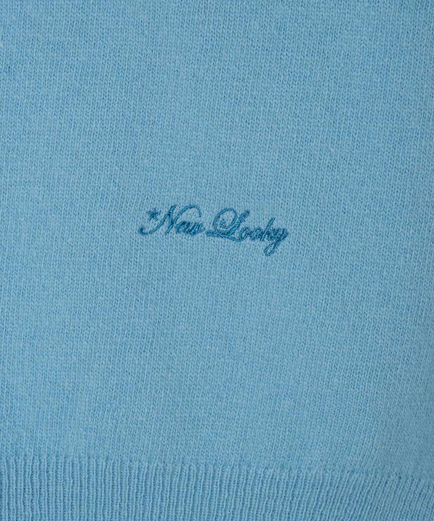 Nyuluki Cozy Round Knit Pullover_Blue
