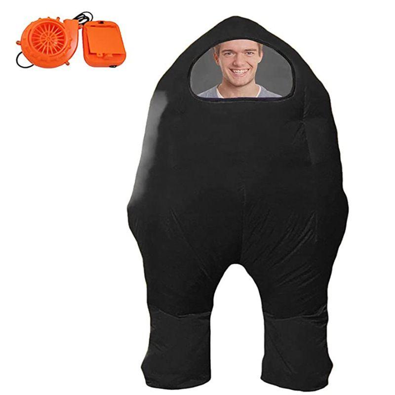 Kostium dmuchany skafander kosmiczny Among Us na cosplay i imprezy Halloween
