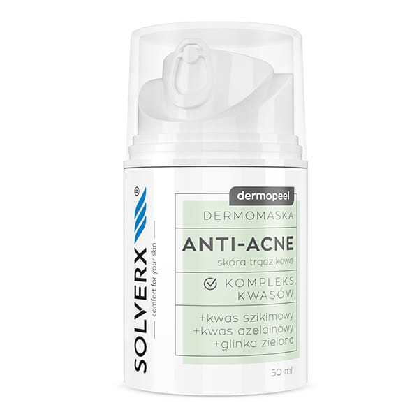 Solverx Dermopeel Acne Mask 50ml - Clear Skin Solution