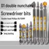 D1 Nunchaku Double-Ended Phillips Magnetic Anti-Slip Electric Drill Bit
