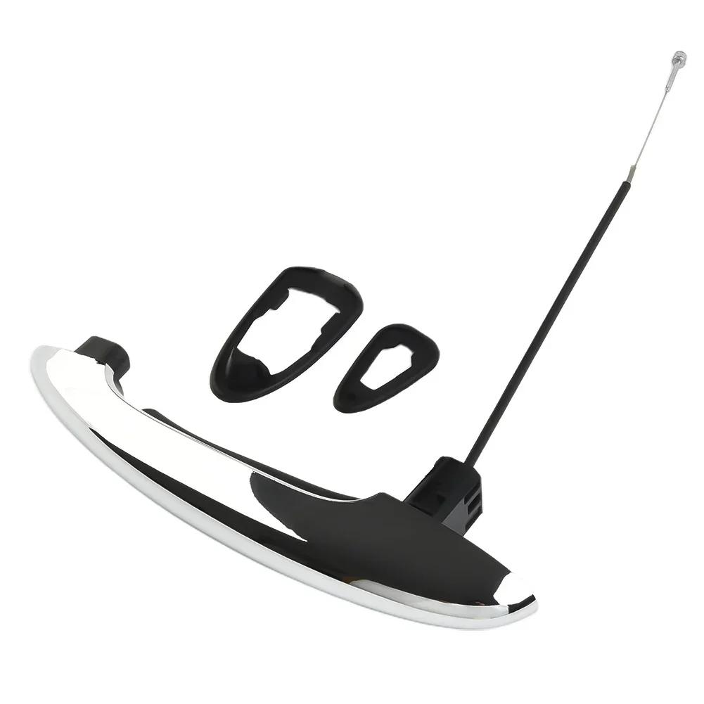 1pc Handle Cover Inner Door Panel Handle For BMW Mini R50-R59 Front Door Handle High-temperature Resistant Car Exterior Parts