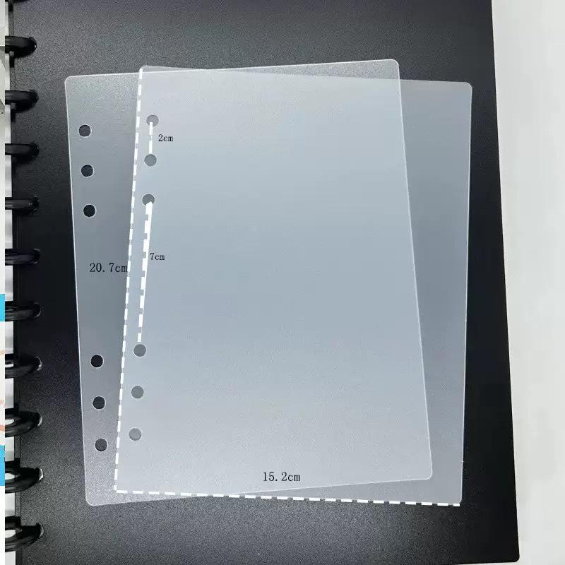 PU Leather Dog A5 Four-Grid Detachable Card & Photo Storage Album Binder