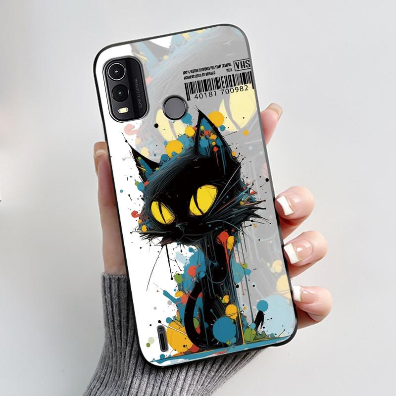 Custodia carina per Nokia G11 Plus / Nokia G11 / Nokia G21 Fundas Guscio Stampato Cover Protettiva Silicone Morbido Cartone Animato Custodia per Telefono
