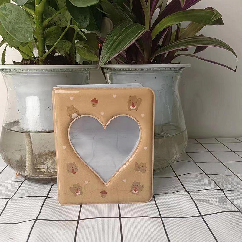 Tiger & Cat Three-Inch Polaroid Mini Album: Cute Card Storage for Idol Chasers & Collectors