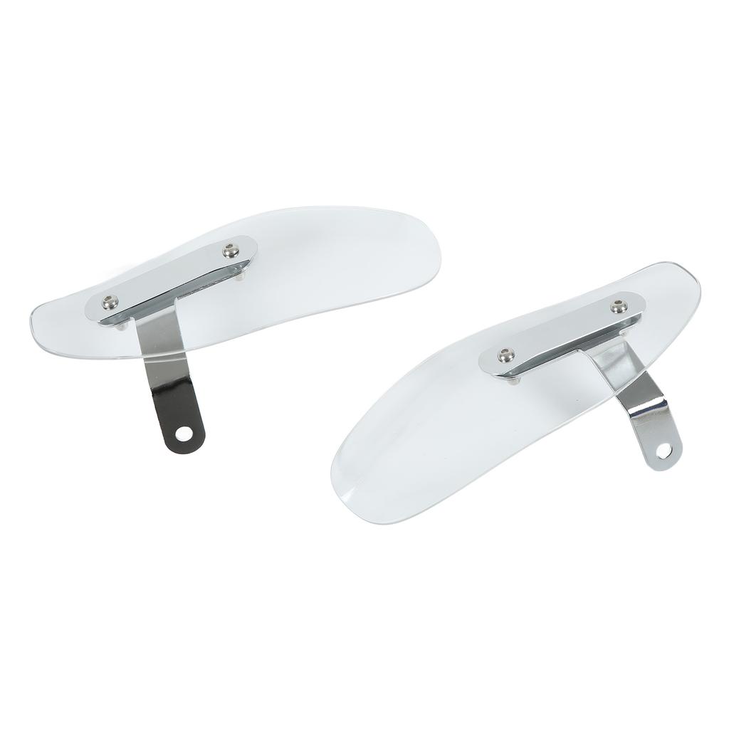 Motorcycle Handlebar Guard Transparent Wind Cold Protector Aerodynamic Deflector Universal