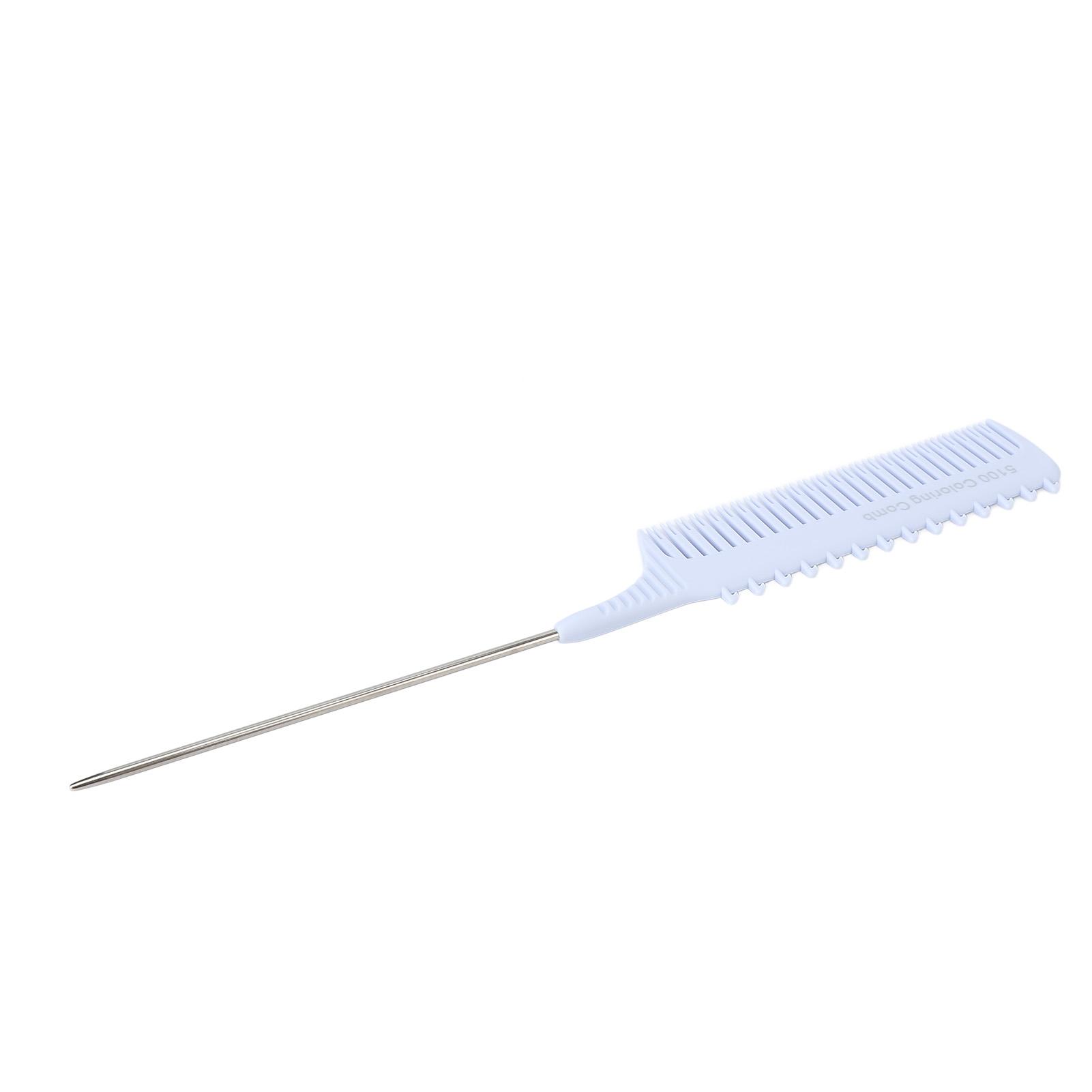 Pinceaux à Cheveux pour Mèches Tsing Foiling Salon Redressement Cheveux Pince à Cheveux Coiffage Ondulation Peignes à Queue de Rat Séparation pour Unisexe