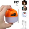 Portable Mini Camping Lamp 4 Lighting Mode With Hook USB Rechargeable IPX4  Waterproof Tent Light Outdoor Emergency Torch