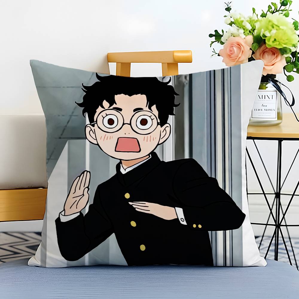 Anime D-Dandadan-MT Cartoon Pillow Case Printed Brushed Fleece Pillow Baby Skin-Touch Eco-Friendly Dye-Sublimat