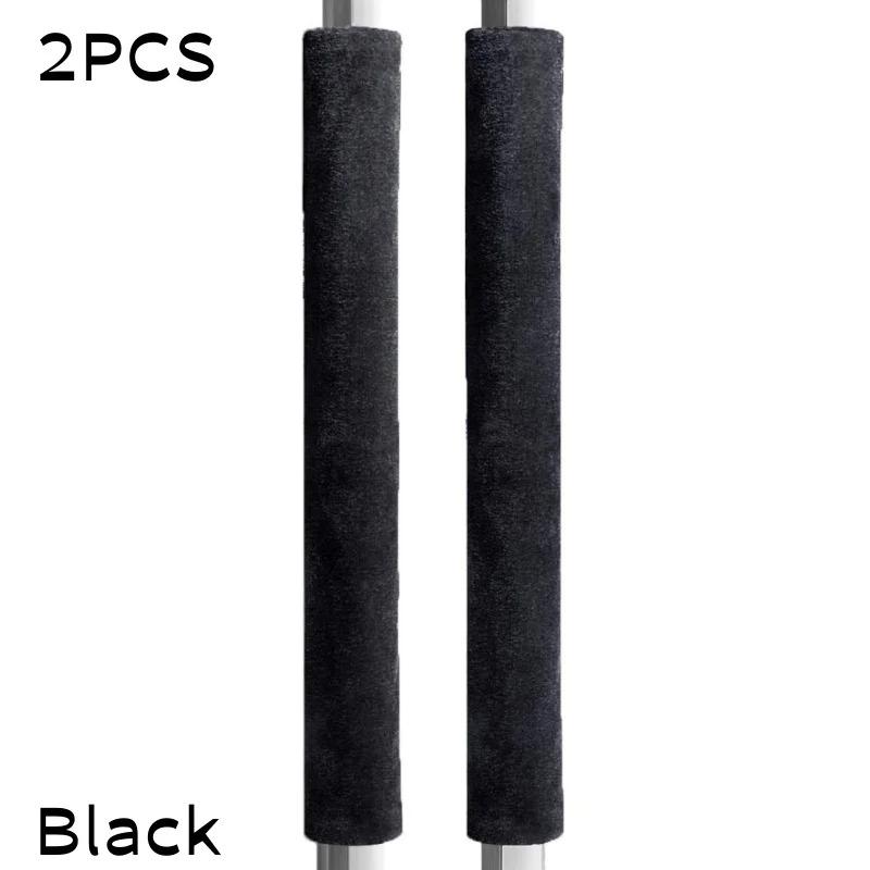 

2pcs/1set Refrigerator Door Handle Covers Kitchen Appliance Decor Handles Prevent Stain Fridge Oven Handle Anti-Skid Anti-Static чёрный