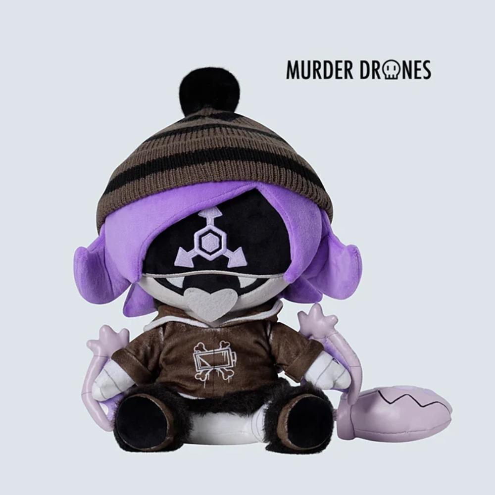 Oficiální plyšová hračka Cyn Uzi z Murder Drones Glitch Autentický anime doplněk Plyšový přívěsek Sběratelská panenka Pro fanoušky anime her