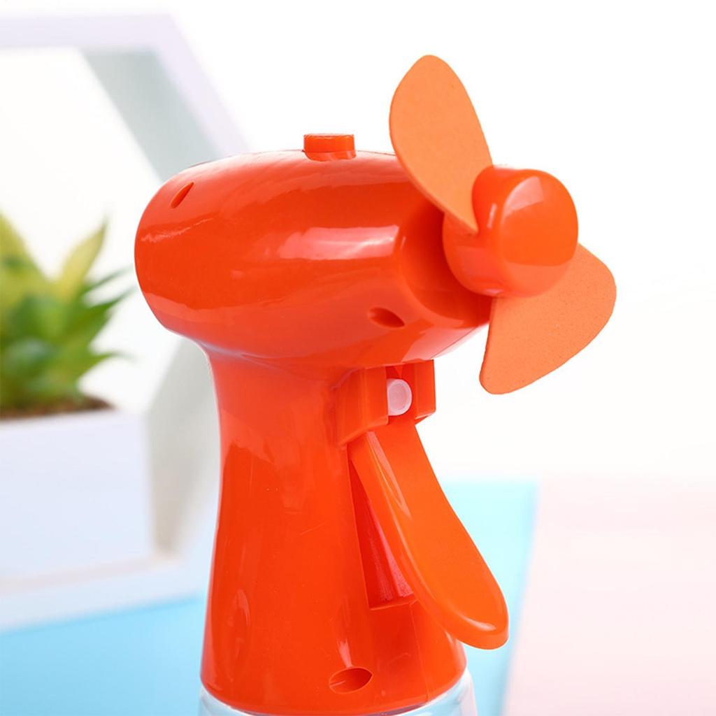Handheld Water Bottle Sprayer Fan Portable Battery Operated Personal Cool Mist Fan Mini Fan Plant Watering Sprayer