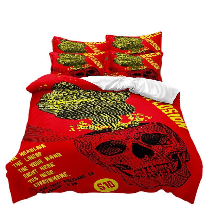 Fashion technology,3D Digital Printed Bedding, Duvet Covers, Pillowcases