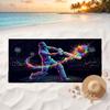 Sports Ball (1) Soft and comfortable beach towel perfect for vacations and poolside use an ideal gift for summer holidays