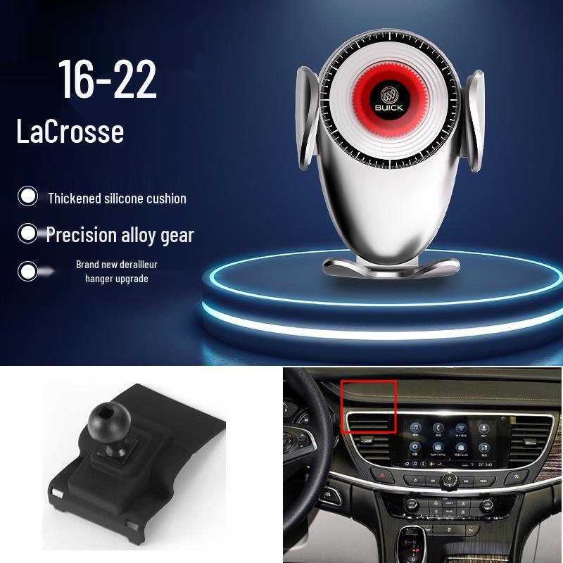 Buick Excelle Regal Verano GL8 Envision Car Phone Holder: New Navigation Gravity Mount