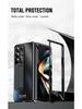 Samsung Z Fold7/6/5/4/3 Handyhülle mit Stifthalter & Ständer, Displayschutzfolie, Sturzsicheres Design