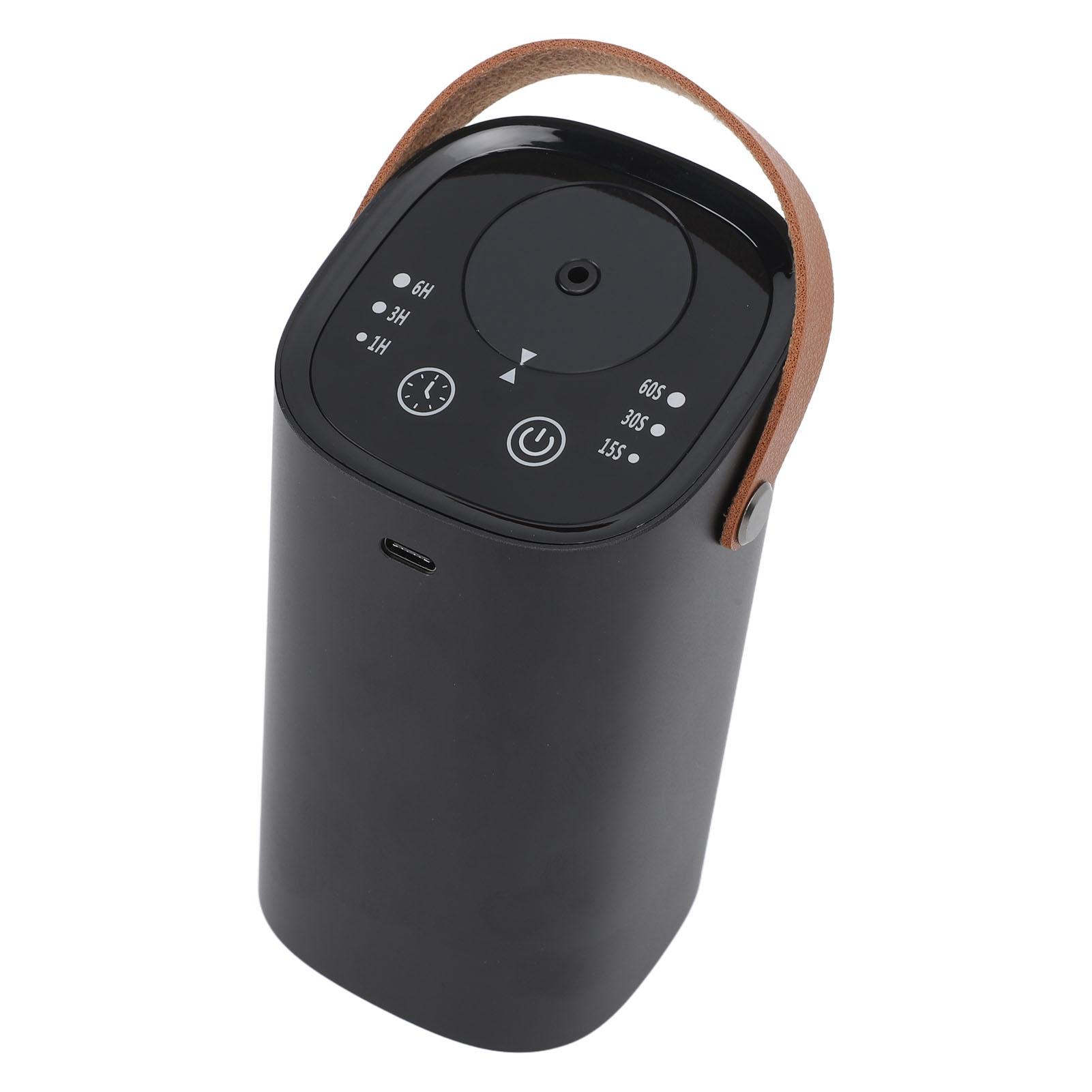 

Portable Waterless Aromatherapy Machine Intelligent Touch Screen USB Charging Car Automatic Aromatherapy Diffuser