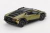 MINI GT Scale Lamborghini Huracan Sterrato Verde Gea Matt Drive Finished Product 1/64 (Matte Green) Right-Hand