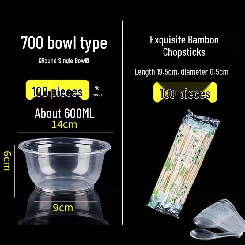 FATTBAO Disposable Picnic & Camping Tableware Sets