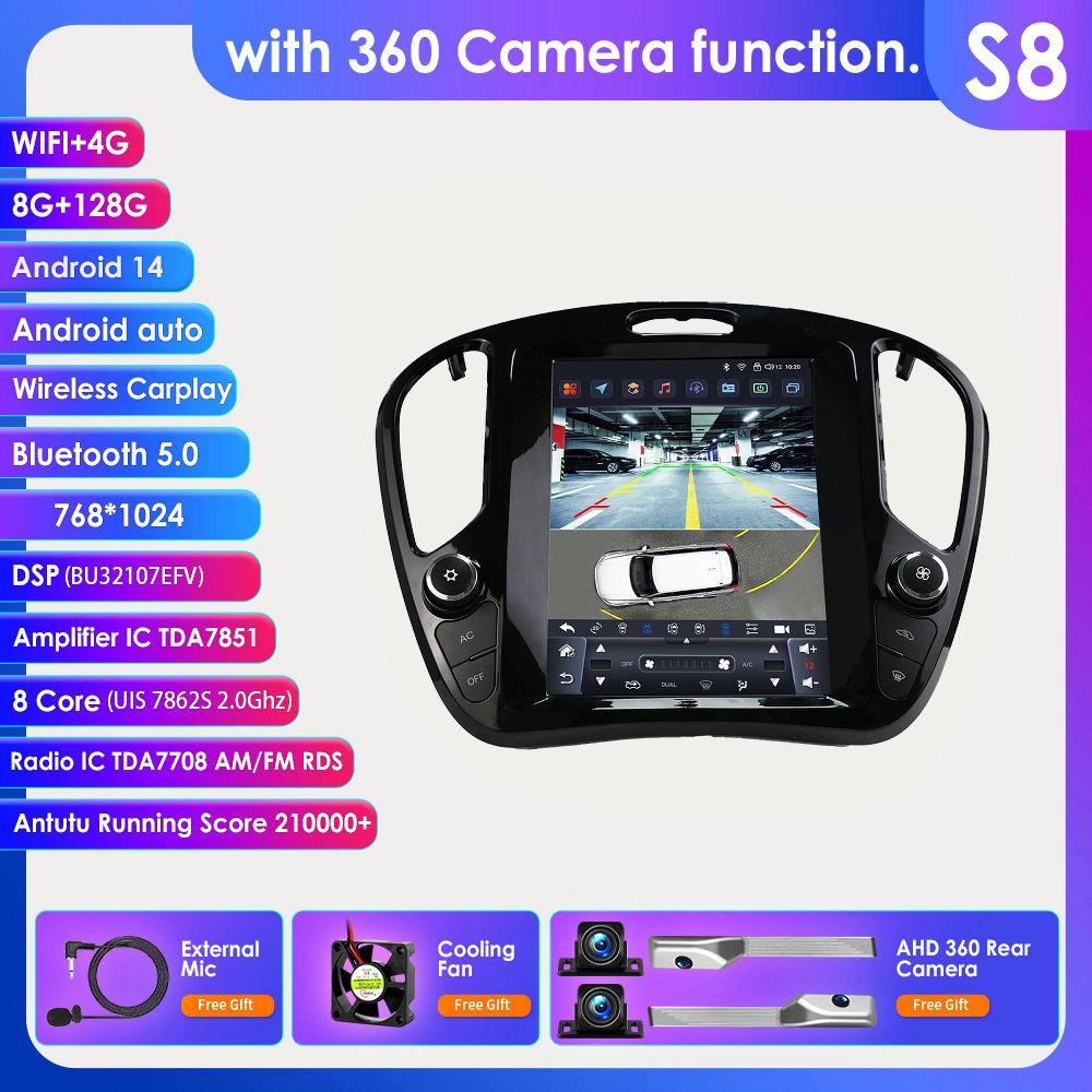 Ossuret 9.7 AI Android Car Radio Multimedia Video Player Intelligent  Auto Stereo 4G for Nissan Juke 2011-2018 for Infiniti ESQ 2014-2019 GPS Carplay