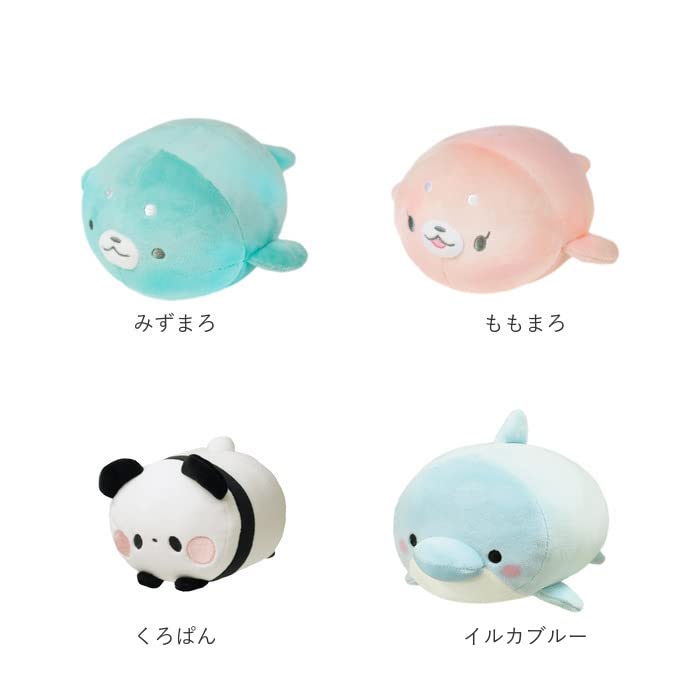 Soft and Fluffy, Round and Fluffy Stuffed Toy, Palm-sized Stuffed Toy, Jinbei