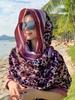New Summer Fashion Women Silk Scarf Beach Wrap Shawl Leopard Print Sunscreen Bandana Hijab Mujer Bohemian Musulman Scarve Pareo