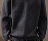 Men's Winter Heavyweight Henley Collar Retro Knit Sweater