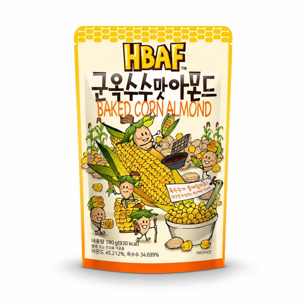 HBAF Przyprawione Migdały i Orzechy Nerkowca 170g/190g (33 Smaki)