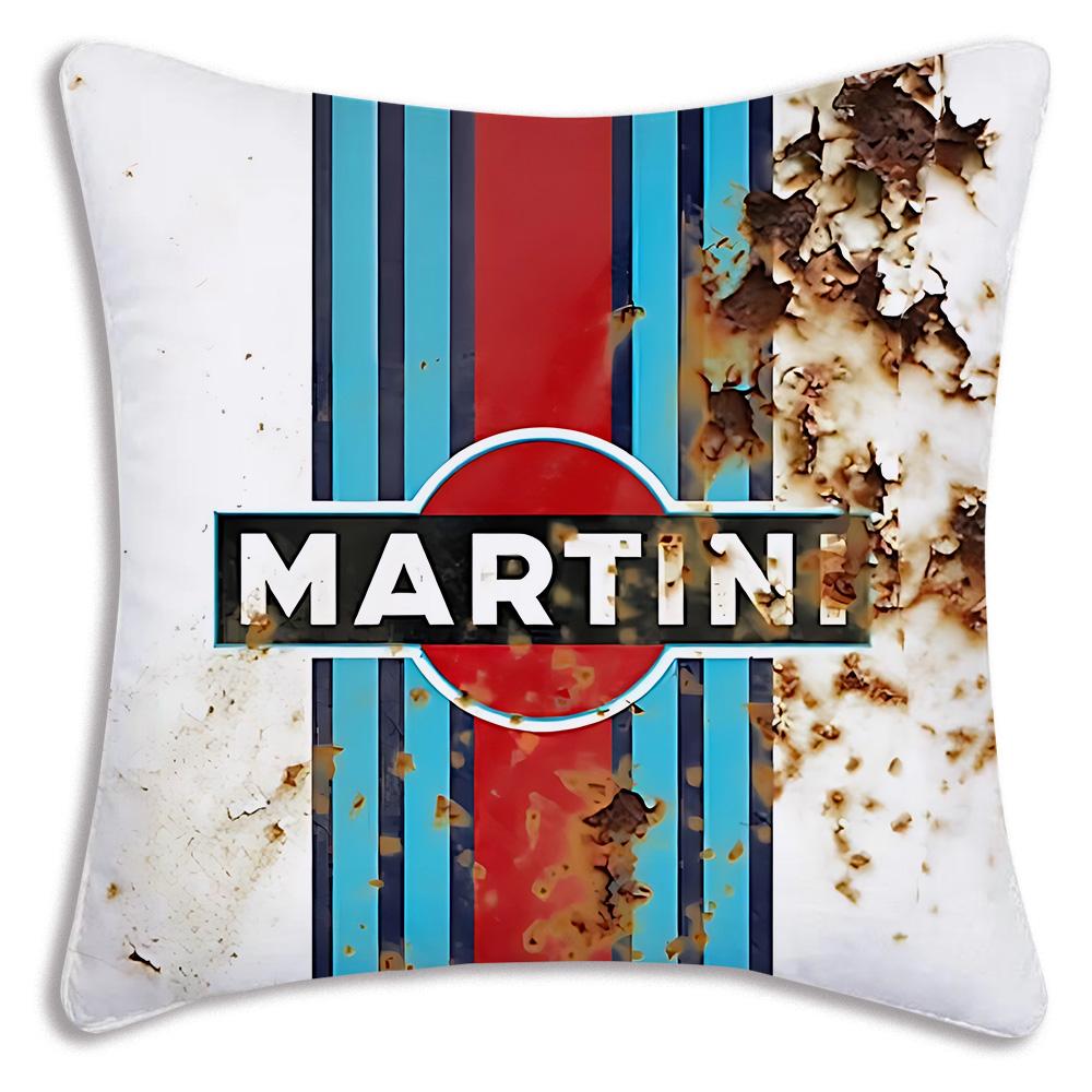 Racing For M-Martinis Pillow Covers Cartoon Sofa Decorative Home Double-sided Printing Short Plush Cute Cushion Cover