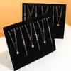 1pc-Jewelry Necklace Display Stand Black Flannel Necklace Penda