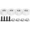 4pcs 5mm to 12mm Combiner Wheel Hub Hex Adapter Accessory for WPL D12 1Celsius10 RC Trucks