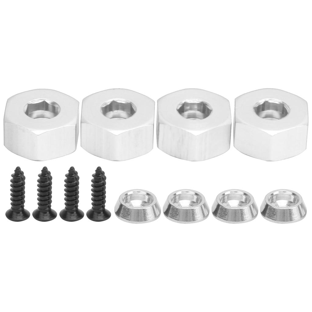 4pcs 5mm to 12mm Combiner Wheel Hub Hex Adapter Accessory for WPL D12 1Celsius10 RC Trucks