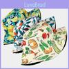 Patterned Tropical Fruit Colorful Basin Hat Reversible Wear Outdoor Protect Sun