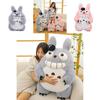 Cartoon Totoro Plush Toy Cute High-quality Stuffed Animal Doll**