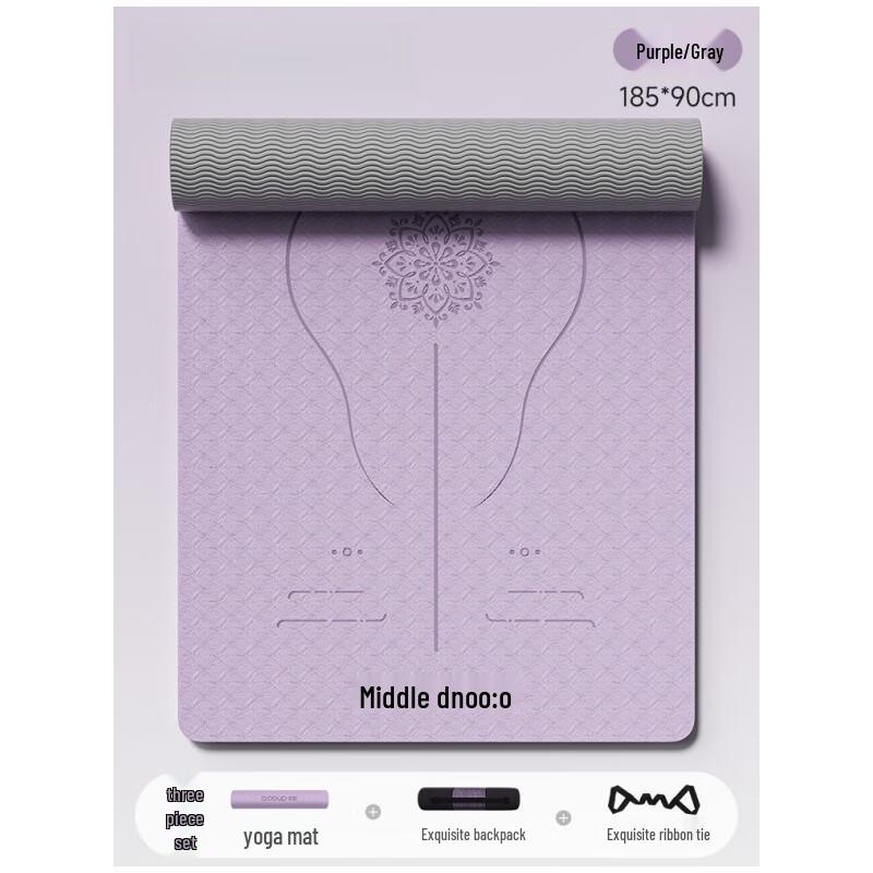 WEZHO Dual-Layer Yoga & Exercise Mat